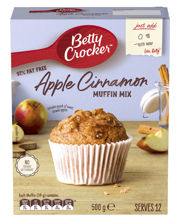 97% Fat Free Apple and Cinnamon Muffin Mix