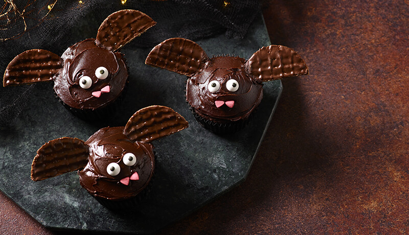 Bat Cupcakes