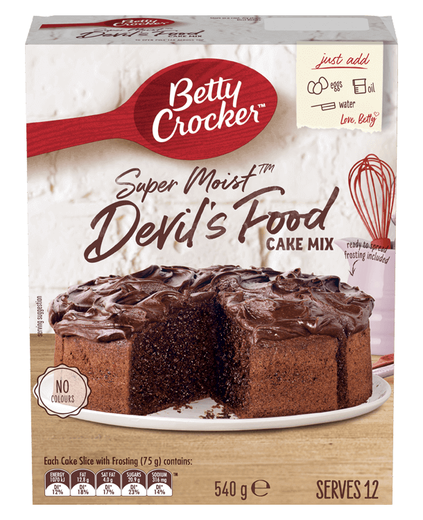 Super Moist Devil's Food Cake Mix