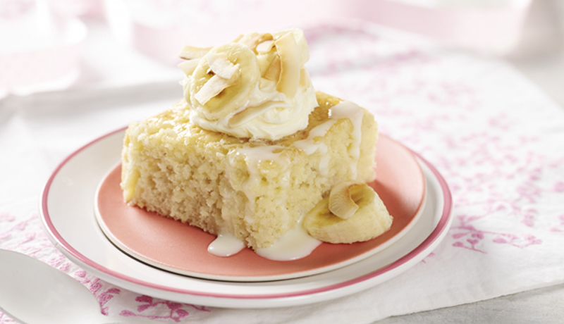 Banana Tres Leches Cake