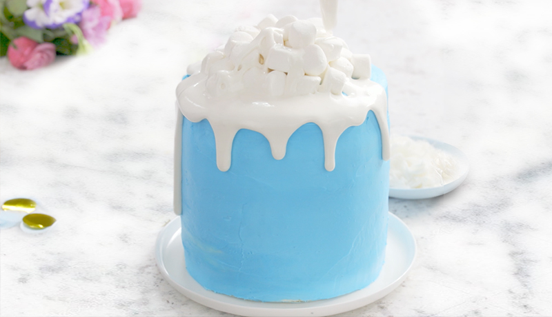 Celebration Cake Blue Sky