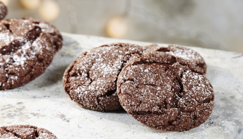 Chocolate Cake Mix Cookies