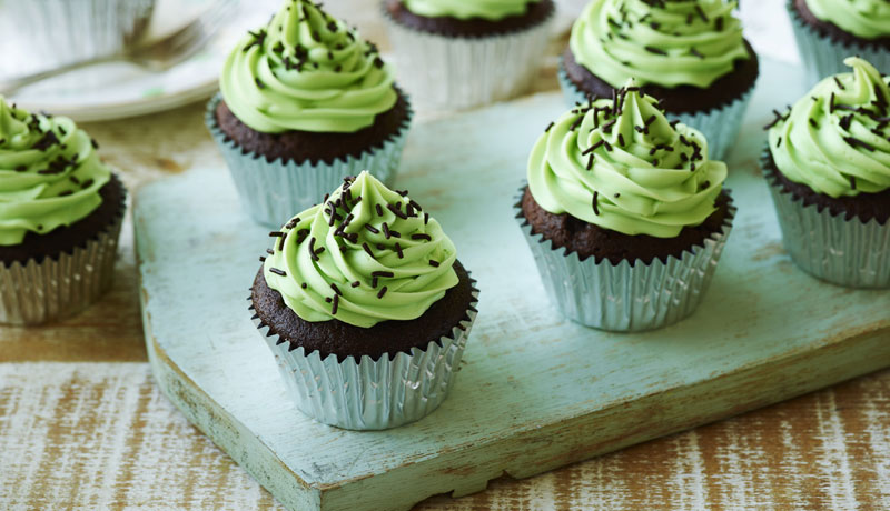 Chocolate Stout St. Patrick’s Day Cupcakes