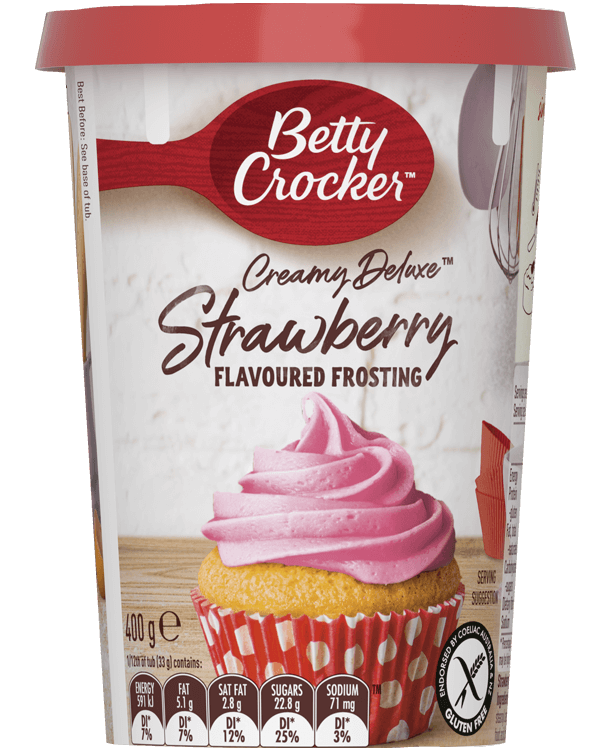 Creamy Deluxe Strawberry Flavoured Frosting