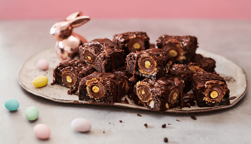Easter Chocolate Brownie