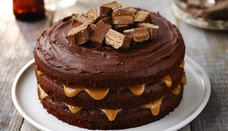 Tall, Dark and Stout Chocolate Layer Cake