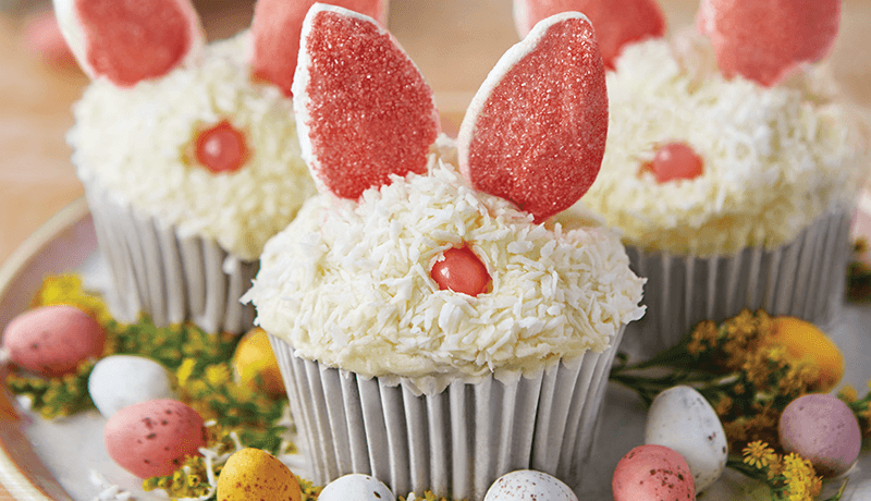 Garden Bunny Cupcakes