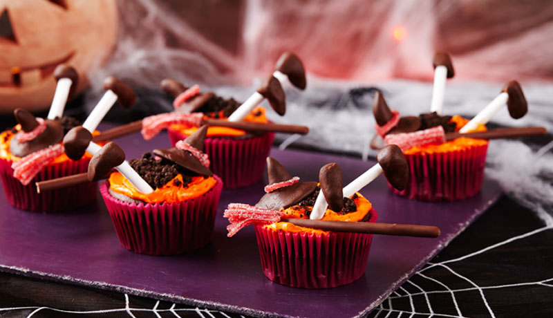 Halloween Witch Cupcakes