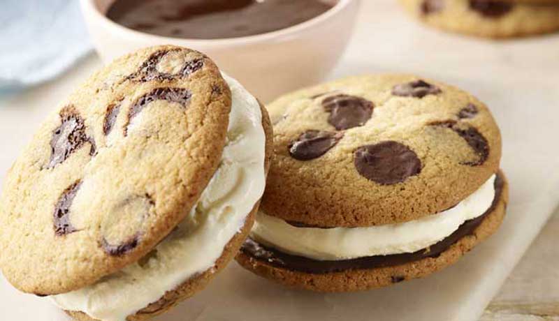 Ice Cream Cookie Sandwiches