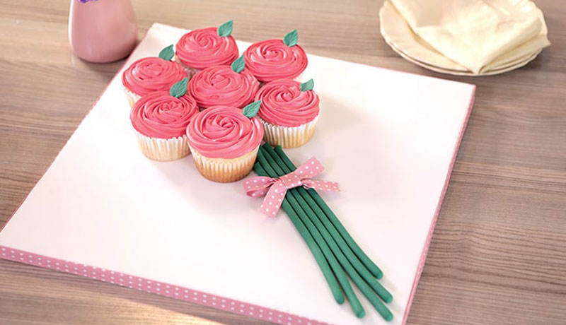 Rose Bouquet Cupcakes