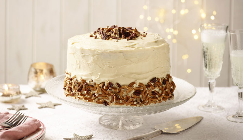 Sky-High Salted Caramel Chocolate Layer Cake