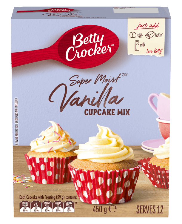 Super Moist Vanilla Cupcake Mix