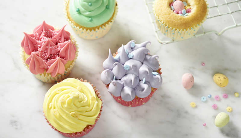 Surprise Easter Cupcakes