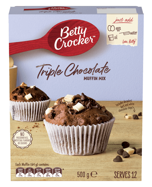 Triple Chocolate Muffins Mix