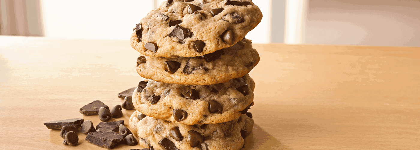 Chocolate Chip Tower Cookies