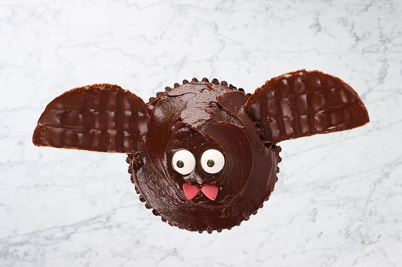 Bat cupcake