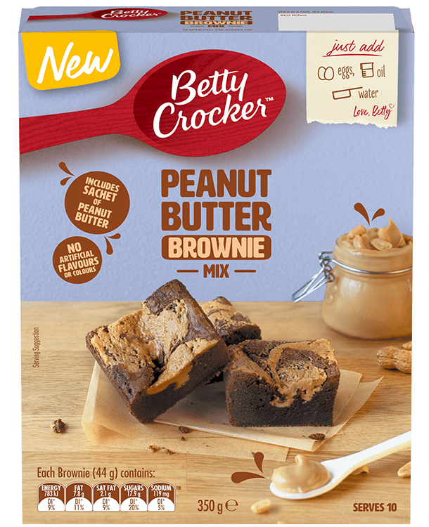 Peanut Butter Brownie Brownie Mix Betty Crocker AU