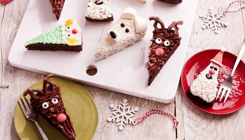 Christmas Character Brownies